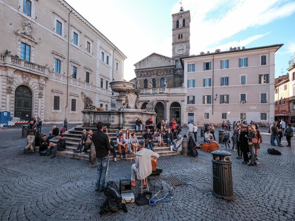 روما Ancient Trastevere Vespa Loft المظهر الخارجي الصورة